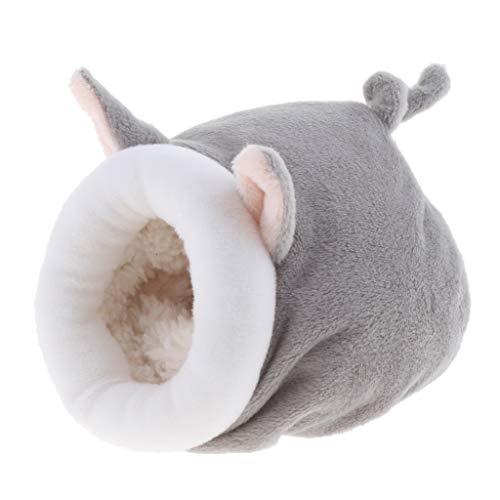 B Blesiya Kuschelhöhle Kleintierhöhle Schlafsack Tierbett für Hamster Meerschweinchen Mäuse Rennmäuse Chinchilla, Grau B Blesiya Kuschelhöhle Kleintierhöhle Schlafsack Tierbett für Hamster Meerschweinchen Mäuse Rennmäuse Chinchilla, Grau von B Blesiya