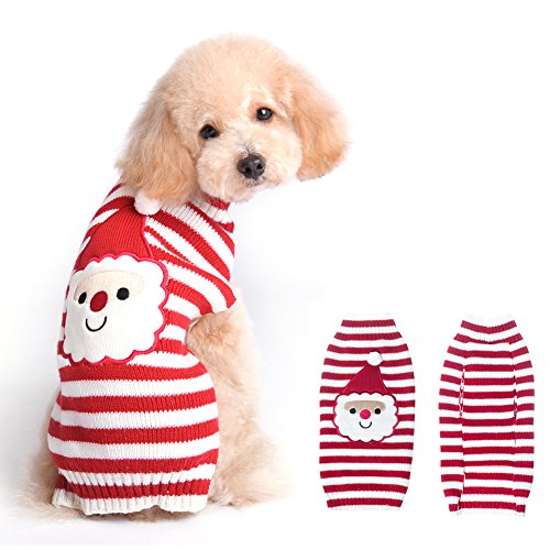 BABAHU Hundepullover für Weihnachten, Hundepullover für Katzen, Weihnachtsmann und Welpen BABAHU Hundepullover für Weihnachten, Hundepullover für Katzen, Weihnachtsmann und Welpen von BABAHU