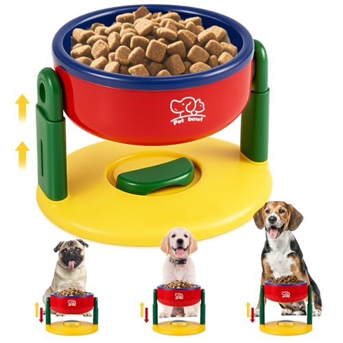 BABORUI Anhebbarer Hundenapf mit Saugnapf, Höhenverstellbar - Rutschfester erhöhter Futternapf & Wassernapf für kleine, mittelgroße & große Hunde & Katzen - Anti-Kipp, leicht zu reinigen BABORUI Anhebbarer Hundenapf mit Saugnapf, Höhenverstellbar - Rutschfester erhöhter Futternapf & Wassernapf für kleine, mittelgroße & große Hunde & Katzen - Anti-Kipp, leicht zu reinigen von BABORUI