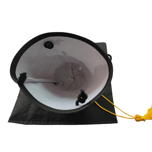 Abschlusshut für Katzen, Hunde, Haustier-Kostüm, lustig, verstellbarer Gürtel, Kopfschmuck für Haustiere, Hundebedarf, Abschlusshut für Hunde und Katzen von BABYVIVA