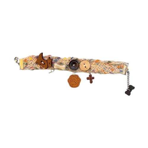 Trendy Handgewebte Handgelenk Kette Süßes Haustierknopf Armband Weich von BABYVIVA