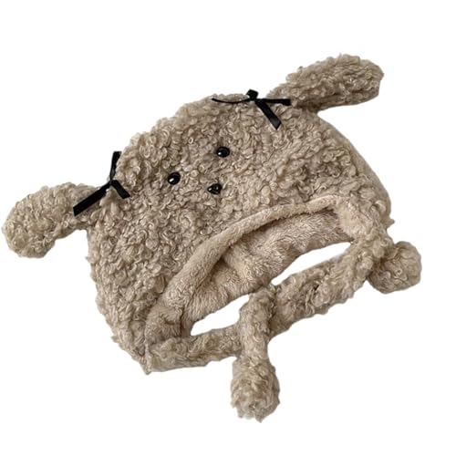 Vielseitiger Bunte Welpenhut Mit Ohr Pelzkappen Cartoon Ohrhut Solid Farbe Winter Plüsch Für Freizeitkleidung Vielseitiger Bunte Welpenhut Mit Ohr Pelzkappen Cartoon Ohrhut Solid Farbe Winter Plüsch Für Freizeitkleidung von BABYVIVA