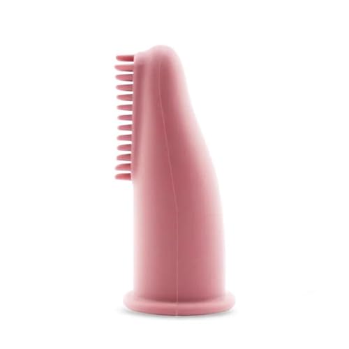 BADALO Hundezubehör, Teddy-Zahnbürste, Haustierprodukte, Produkte for die Zahnpflege for Hunde (Color : ST03-Dark Pink) von BADALO