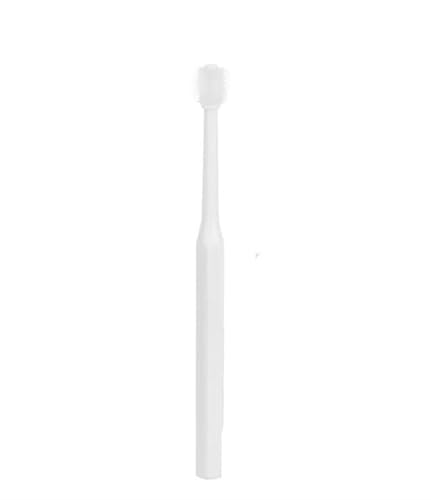 BADALO Weiche Haustier-Zahnbürste, 360°-Katzenzahnbürste, Mundgeruch, Zahnstein, Zahnpflege, Welpen-Mundreinigungsbürste (Color : White) von BADALO