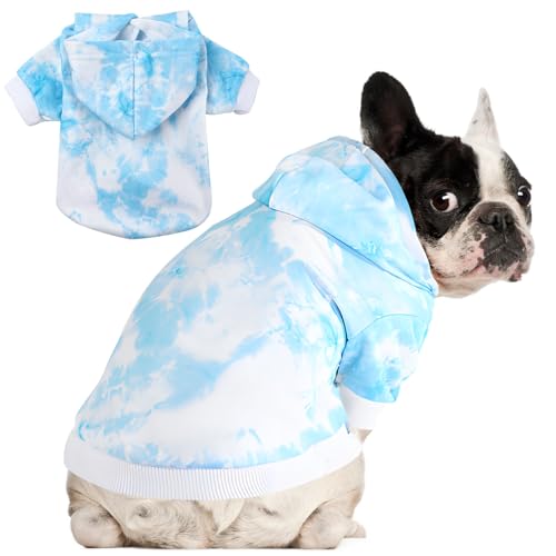 BAEJMJK Hunde-Kapuzenpullover für mittelgroße und große Hunde, Winter-Hundekleidung mit Mütze, Blau, Größe XXL BAEJMJK Hunde-Kapuzenpullover für mittelgroße und große Hunde, Winter-Hundekleidung mit Mütze, Blau, Größe XXL von BAEJMJK