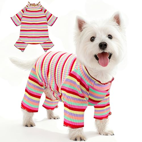 BAEJMJK Hunde-Pyjama, Hundekleidung (Rot, Größe L) von BAEJMJK