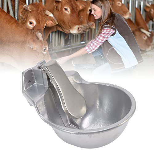 Automatische Vieh -Trinkschale, Aluminiumlegierung Verdickte Robuste Trinkschale für Katzenschaf -Hundevieh mit Fließendem Wasser, Verschleiß und Tränensicher, mit Automatische Vieh -Trinkschale, Aluminiumlegierung Verdickte Robuste Trinkschale für Katzenschaf -Hundevieh mit Fließendem Wasser, Verschleiß und Tränensicher, mit von BAFOVY