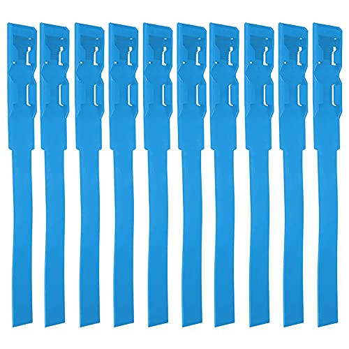 BAFOVY Premium -Kunststoffmaterialien, Langlebige Rinder -ID Kragen mit Leichtem Design und 4 Farboptionen für Viehfarm, Praktische Identifikationsgeräte für Verschiedene Tiere (Blue) von BAFOVY