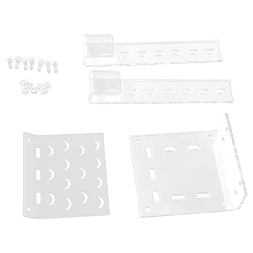 BAFOVY Schildkröten -Backenplattform, Transparent, Verstellbarer Haken, Sonneneinstrahlung, Kletternleiter für Aquarienfischtank, weiß (TA) von BAFOVY