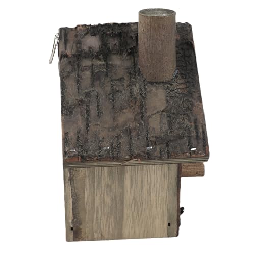 Feuchtigkeitssicheres Holzvogelhaus, Bequemer Ruhestätte, Einfacher Eintritt und Ausgang, Exquisite Verarbeitung, Hergestellt aus Holzmaterial, Bietet Vögeln eine Warme und Komfortable Ruhe Feuchtigkeitssicheres Holzvogelhaus, Bequemer Ruhestätte, Einfacher Eintritt und Ausgang, Exquisite Verarbeitung, Hergestellt aus Holzmaterial, Bietet Vögeln eine Warme und Komfortable Ruhe von BAFOVY