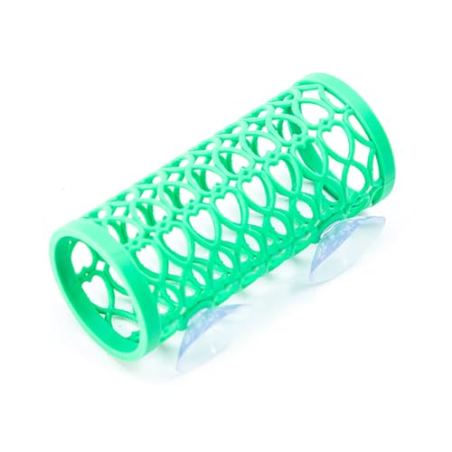 BAHJKASD 3D Druck Dekorative Versteck Mit Saugnapfbecher Grüne Hideaway Decore Für Fischtanks Ornamente Versteck Für Terrarium von BAHJKASD