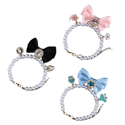 BAHJKASD Haustier Hochzeits Perlenhalsband Juwelenbesetzte Halskette Besetzt Mit Glitzernden Strasssteinen Hochzeit Kostüm Feiern BAHJKASD Haustier Hochzeits Perlenhalsband Juwelenbesetzte Halskette Besetzt Mit Glitzernden Strasssteinen Hochzeit Kostüm Feiern von BAHJKASD