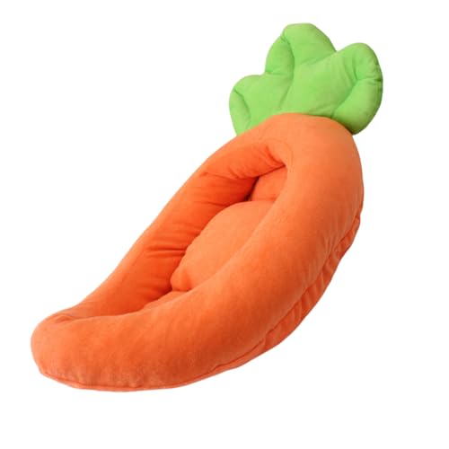 BAHJKASD Hundewelpen Karottenbett Cartoon Basis Abnehmbares Kissen Sofa Für Kleine Bis Große Haustiere Kreatives Haustierbettnest BAHJKASD Hundewelpen Karottenbett Cartoon Basis Abnehmbares Kissen Sofa Für Kleine Bis Große Haustiere Kreatives Haustierbettnest von BAHJKASD