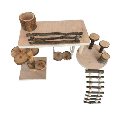 BAHJKASD Hamster Plattform Käfig Leiter Spielzeug Kleine Tiere Klettern Leiter Kaninchen Käfig Spielplatz Schleifen Springen Übung Plattform BAHJKASD Hamster Plattform Käfig Leiter Spielzeug Kleine Tiere Klettern Leiter Kaninchen Käfig Spielplatz Schleifen Springen Übung Plattform von BAHJKASD
