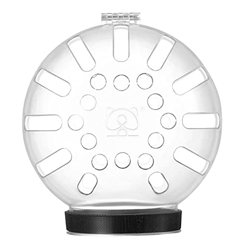 Katzen-Maulkörbe, atmungsaktiv, transparent, für Astronautenhelm, aktualisierte Belüftungslöcher, Anti-Biss zum Nageltrimmen, Katzenmaulkörbe, Astronautenhelm für Haustiere, einfaches Anziehen, zum von BAHJKASD