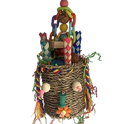 Vogelfutterspielzeug Korb Vogelspielzeug Vogel Reißspielzeug Vogel Futterkorb Kaubares Papagei Spielzeug Vogelkäfig Spielzeug Kaubares Papagei Spielzeug Vogelfutterspielzeug Korb Vogelspielzeug Vogel Reißspielzeug Vogel Futterkorb Kaubares Papagei Spielzeug Vogelkäfig Spielzeug Kaubares Papagei Spielzeug von BAHJKASD
