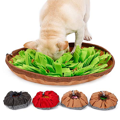 Pet Sniff Bowl, Verstellbare Trainingsmatten Puzzlespielzeug für Hunde und Katzen Verbrauchen Energie Slow Food Dispenser Indoor Outdoor Stressabbau (C) von BAIAA