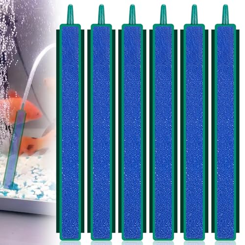 BAIFULAI 5 Stück 30 cm Aquarium Luftstein mit 1 Innendurchmesser 4 mm Luftröhre, Luftstein Aquarium, Luftstein Ausströmer Stange für Aquarien Sauerstoff Pumpe Fischbecken BAIFULAI 5 Stück 30 cm Aquarium Luftstein mit 1 Innendurchmesser 4 mm Luftröhre, Luftstein Aquarium, Luftstein Ausströmer Stange für Aquarien Sauerstoff Pumpe Fischbecken von BAIFULAI