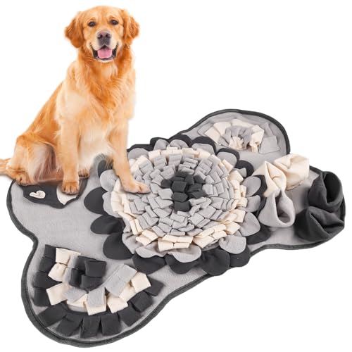 BAIFULAI Schnüffelteppich für Hunde, 43 X 64 cm Schnüffelmatte mit Karottenspielzeug, Intelligenzspielzeug Schnüffeldecke, Anti-Rutsch Haustier Schnüffelteppich, Intelligenzspielzeug für Hunde Katzen BAIFULAI Schnüffelteppich für Hunde, 43 X 64 cm Schnüffelmatte mit Karottenspielzeug, Intelligenzspielzeug Schnüffeldecke, Anti-Rutsch Haustier Schnüffelteppich, Intelligenzspielzeug für Hunde Katzen von BAIFULAI