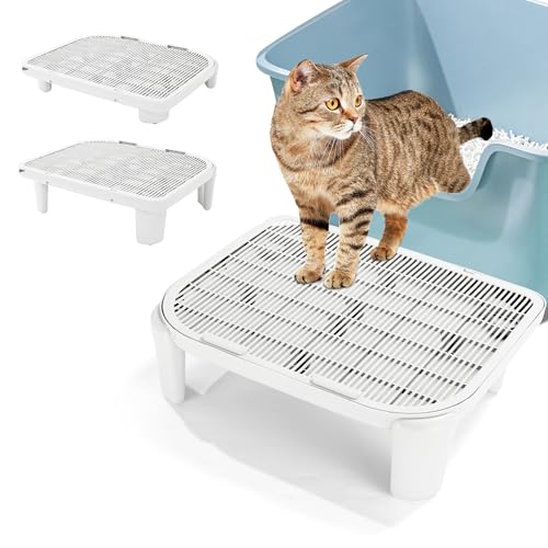 BALAPET Verstellbare Katzentoilettenrampe für Katzen - Erhöhte Katzentoilettenrampe mit Filterfunktion - Geeignet für kleine & ältere Katzen BALAPET Verstellbare Katzentoilettenrampe für Katzen - Erhöhte Katzentoilettenrampe mit Filterfunktion - Geeignet für kleine & ältere Katzen von BALAPET
