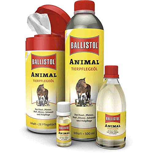BALLISTOL Animal Öl Tierpflegeöl 500 ml inklusive passenden Sprühkopf von BALLISTOL