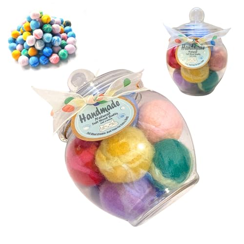 Katzenspielzeug-Ball aus Filz, Wollball mit Glocke, verschiedene Farben, in Katzenspielzeug-Geschenkdose Katzenspielzeug-Ball aus Filz, Wollball mit Glocke, verschiedene Farben, in Katzenspielzeug-Geschenkdose von BALLMIE