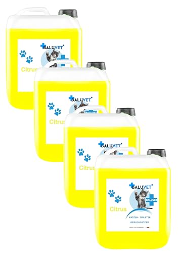 4X 5L Entferner gegen Tiergeruch Citrus Dauerhaft Katzen Hunde Urin Geruchs Killer 4X 5L Entferner gegen Tiergeruch Citrus Dauerhaft Katzen Hunde Urin Geruchs Killer von BALUVET
