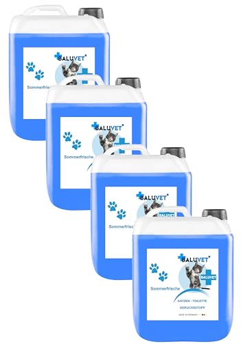4X 5L Entferner gegen Tiergeruch Sommerfrische Dauerhaft Katzen Hunde Urin Geruchs Killer 4X 5L Entferner gegen Tiergeruch Sommerfrische Dauerhaft Katzen Hunde Urin Geruchs Killer von BALUVET