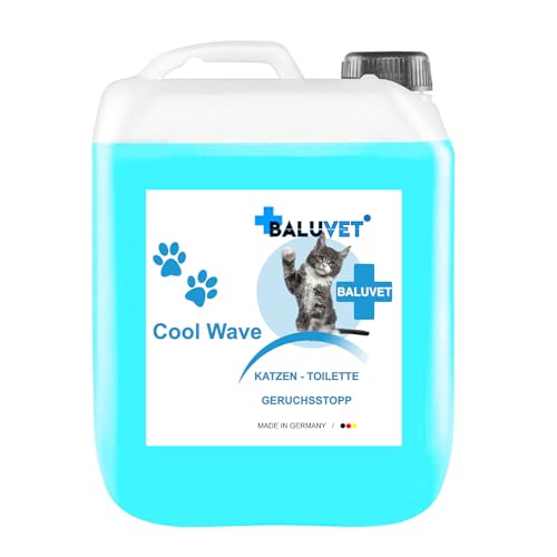 BALUVET Katzentoiletten-Geruchsentferner, Cool Wave Duft, 5L, Made in Germany BALUVET Katzentoiletten-Geruchsentferner, Cool Wave Duft, 5L, Made in Germany von BALUVET