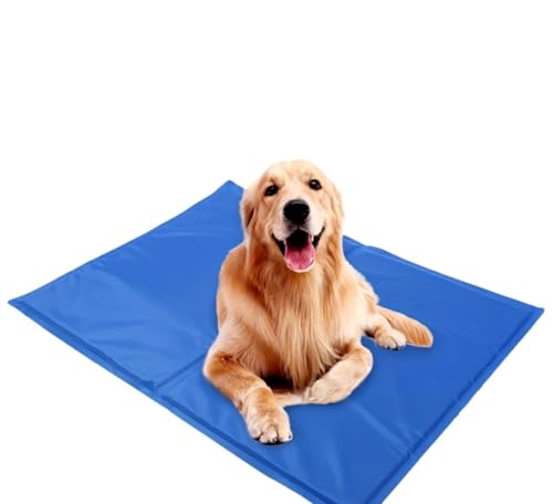 BANGHA Kühlmatte Hund,Kühlmatte für Hunde 1 Stück Kühlkissen for Haustiere, wasserdichte Sommer-Eismatte for Hunde, waschbares, wiederverwendbares Zwingerkissen, Kühlkissen for Haustiere BANGHA Kühlmatte Hund,Kühlmatte für Hunde 1 Stück Kühlkissen for Haustiere, wasserdichte Sommer-Eismatte for Hunde, waschbares, wiederverwendbares Zwingerkissen, Kühlkissen for Haustiere von BANGHA