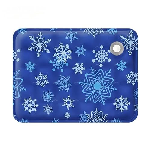 BANGHA Kühlmatte Hund,Kühlmatte für Hunde 2Pcs Sommer Hund Kühlmatte Extra Große Haustier Kalten Bett for Kleine Große Hunde Durable Ice Pad Decke(A,60X90cm) von BANGHA