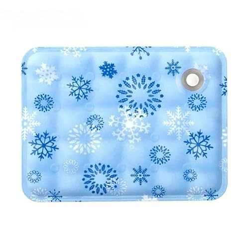 BANGHA Kühlmatte Hund,Kühlmatte für Hunde 2Pcs Sommer Hund Kühlmatte Extra Große Haustier Kalten Bett for Kleine Große Hunde Durable Ice Pad Decke(B,40X50CM) von BANGHA