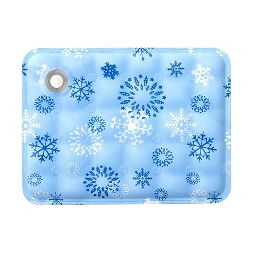 BANGHA Kühlmatte Hund,Kühlmatte für Hunde Hunde- und Katzen-Eiskissen, Sommer-Kühlgelmatte, Wasserkissen, Haustier, kühle, langlebige Decke, Sofa-Eismatte, Decke, Schlafsaal-Eismatte(B,50X60CM) von BANGHA