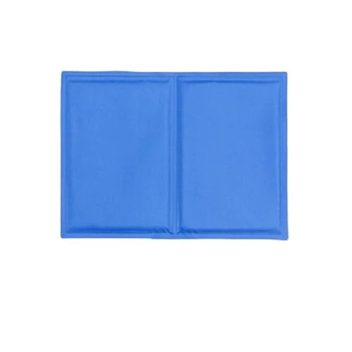 BANGHA Kühlmatte Hund,Kühlmatte für Hunde Sommer-Haustier-Eismatte, grifffestes Kühlgelkissen, Katzenkühlung Plus wasserfreie Matte(Blue,S) von BANGHA