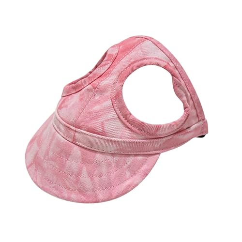 Hundemütze,Hunde Cappy Haustier-Outdoor-Zubehör for große und kleine Hunde und Katzen, Sonnenschutz, Tau-Ohren, Welpen, Entenzunge, Bequeme Baseballkappe, Kopfbedeckung(H,XL) von BANGHA