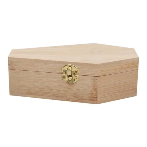 Urne Hund,Urne Katze Handgefertigte Gedenkurne aus Holz for Haustiere mit abnehmbarem Deckel und Gravurfeld for die Asche von Hunden und Katzen, als Andenken for Zuhause von BANGHA