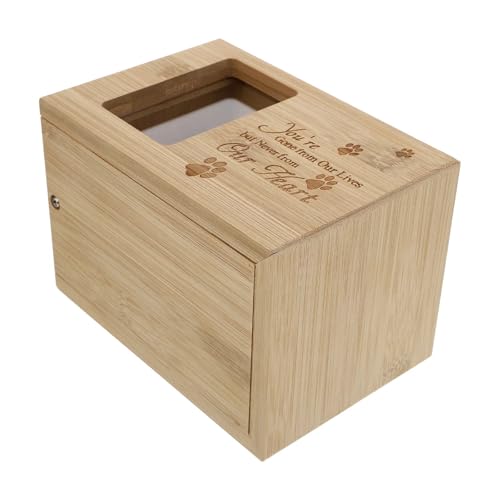 Urne Hund,Urne Katze Haustier-Einäscherungsurne, kleine Holzkiste for Asche, gravierte Gedenkurne, tragbarer Aufbewahrungssarg, Heimtierbedarf, Beerdigung Urne Hund,Urne Katze Haustier-Einäscherungsurne, kleine Holzkiste for Asche, gravierte Gedenkurne, tragbarer Aufbewahrungssarg, Heimtierbedarf, Beerdigung von BANGHA