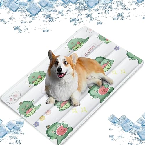BANTASE Kühlmatte for Katzen, Langlebige Kühlmatte for Haustiere, for Hunde Und Katzen, Selbstkühlendes Pad, Kratzfest, for Kleine Und(B,Medium) von BANTASE