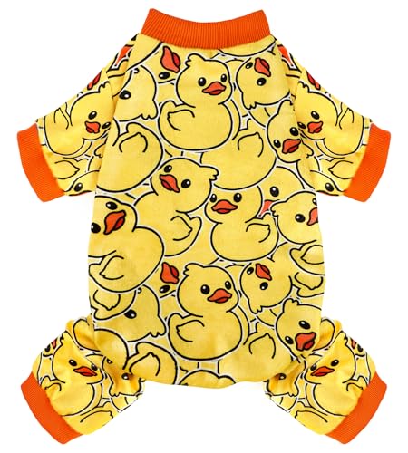 Hunde-Pyjama, weich, leicht, für kleine, mittelgroße und große Welpen, Schlafanzug für Jungen, Mädchen, Hunde, Katzen von BAOBICUTE