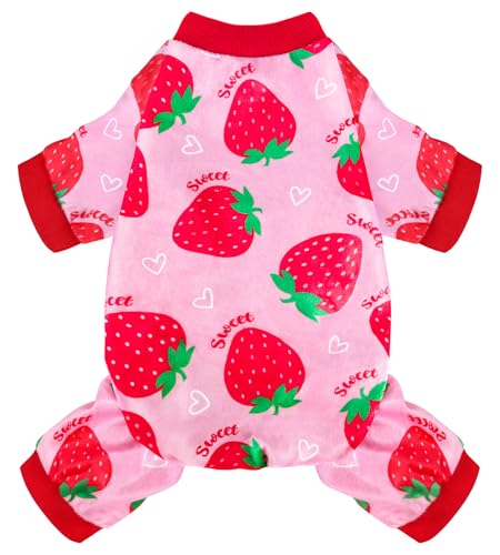 Hunde-Pyjama, weich, leicht, für kleine, mittelgroße und große Welpen, Schlafanzug für Jungen, Mädchen, Hunde, Katzen Hunde-Pyjama, weich, leicht, für kleine, mittelgroße und große Welpen, Schlafanzug für Jungen, Mädchen, Hunde, Katzen von BAOBICUTE