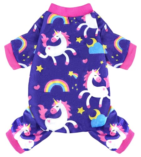 Hunde-Pyjama, weich, leicht, für kleine, mittelgroße und große Welpen, Schlafanzug für Jungen, Mädchen, Hunde, Katzen Hunde-Pyjama, weich, leicht, für kleine, mittelgroße und große Welpen, Schlafanzug für Jungen, Mädchen, Hunde, Katzen von BAOBICUTE
