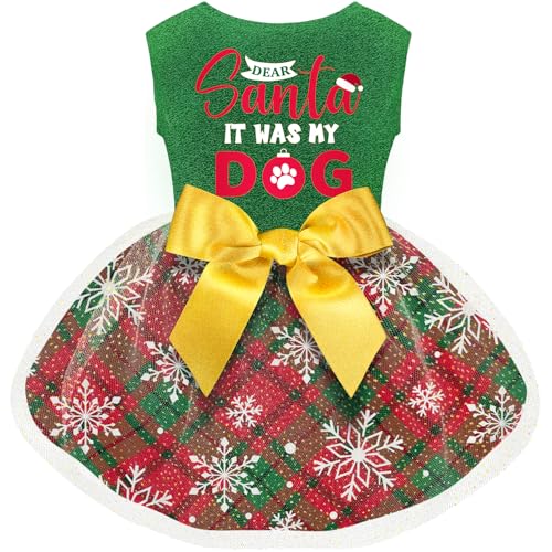 Lustiges Welpenkleid mit Schleife – Hundekleider & Kostüme für kleine & große Hunde – Kürbis Hexe Fledermaus Haustierkostüm für Halloween & Weihnachten Lustiges Welpenkleid mit Schleife – Hundekleider & Kostüme für kleine & große Hunde – Kürbis Hexe Fledermaus Haustierkostüm für Halloween & Weihnachten von BAOBICUTE