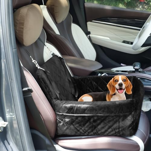 BAODBF Extra Stabiler hundeautositz,40×40×35cm Hunde Autositz für Kleine und Mittlere Hunde,Hundebett Auto mit 2 Befestigungsgurten,Hundesitz Auto Rückbank für den Rücksitz im Autos,Schwarz BAODBF Extra Stabiler hundeautositz,40×40×35cm Hunde Autositz für Kleine und Mittlere Hunde,Hundebett Auto mit 2 Befestigungsgurten,Hundesitz Auto Rückbank für den Rücksitz im Autos,Schwarz von BAODBF