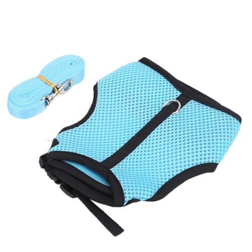 Atmungsaktives Mesh -Hasen -Frettchenkabelbaum und Leinen Set, Verstellbare Schnalle für Kleine Haustiere, Sicherstellen, DASS Sie Sicherheit zu Tragen, Bewegung zu Fördern, Ideal für Hochzeit, Atmungsaktives Mesh -Hasen -Frettchenkabelbaum und Leinen Set, Verstellbare Schnalle für Kleine Haustiere, Sicherstellen, DASS Sie Sicherheit zu Tragen, Bewegung zu Fördern, Ideal für Hochzeit, von BAOFUYA
