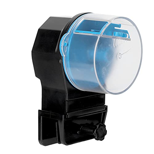 Automatischer Fischfutter für Aquarium, Verhindern Sie, Dass Lebensmittel Nass Werden, für das Aquarium in Verschiedenen Größen Geeignet Sind, Zwei Möglichkeiten, den Gebrauch von Fischtanks in (BLUE) von BAOFUYA