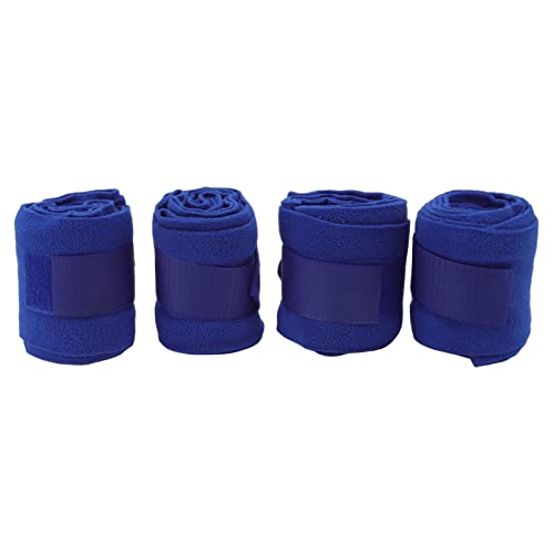 4-teilige Pferdebeinbandage, atmungsaktive schützende Pferdebeinbandage Polyester-Pferdebeinbandage für das Training von BAOFUYA
