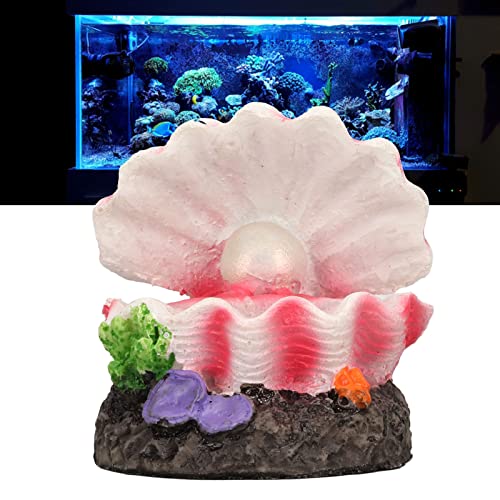 BAOFUYA Aquarium Air Bubbler Dekorationen, Simulation Kunstharz Shell Ornament für Aquarium Dekor von BAOFUYA