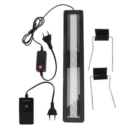 BAOFUYA Aquariumleuchte, Professionelle LED-Aquariumleuchte mit Timer, Energiesparend, Schlankes Design, Vollspektrum-LED-Aquariumleuchten, Geeignet für 15,7 Bis 19,7 Zoll Große Aquarien von BAOFUYA