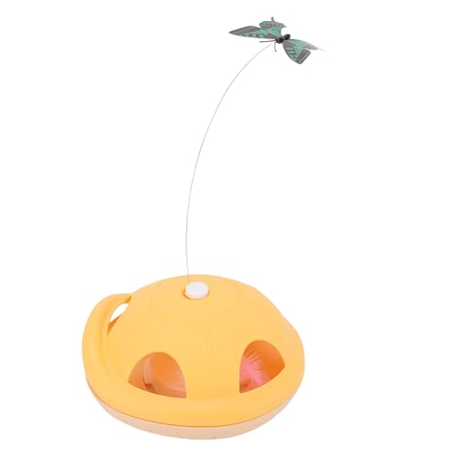 BAOFUYA Automatische Katzen Interaktives Spielzeug, Elektrisch Flatterendes Haustier -Unterhaltungs -Accessoire Kätzchen Teaser -Spielzeug für Innenkatzen Erwachsene von BAOFUYA