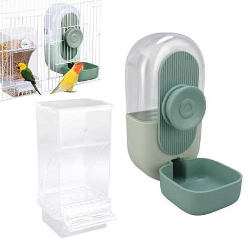 BAOFUYA Bird Food Container Trinker, Einfache Installation ohne Messdesign Multifunktional Automatische Sichtmelder für Käfig Cockatiels Accessoires BAOFUYA Bird Food Container Trinker, Einfache Installation ohne Messdesign Multifunktional Automatische Sichtmelder für Käfig Cockatiels Accessoires von BAOFUYA